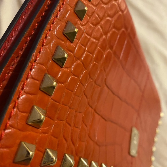 MCM clutch/shoulder Studded Bag - Picture 4 of 12